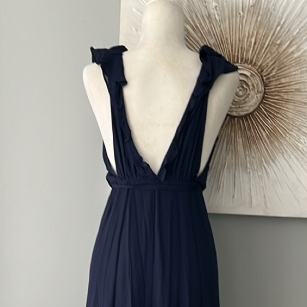 Reformation Navy Blue Maxi Dress - Picture 12 of 16